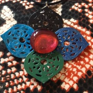 Exclusive Handmade One of a Kibd Unique Rear Vintage Handmade Necklace